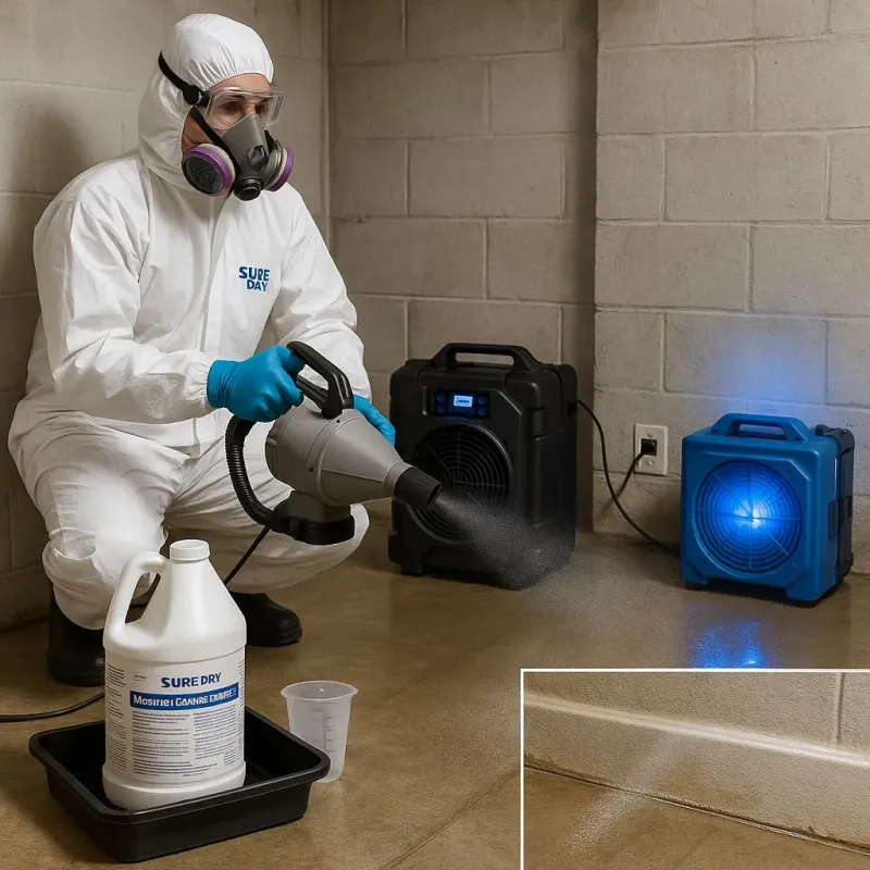 Sanitization and Odor Removal process in Louisville, TN