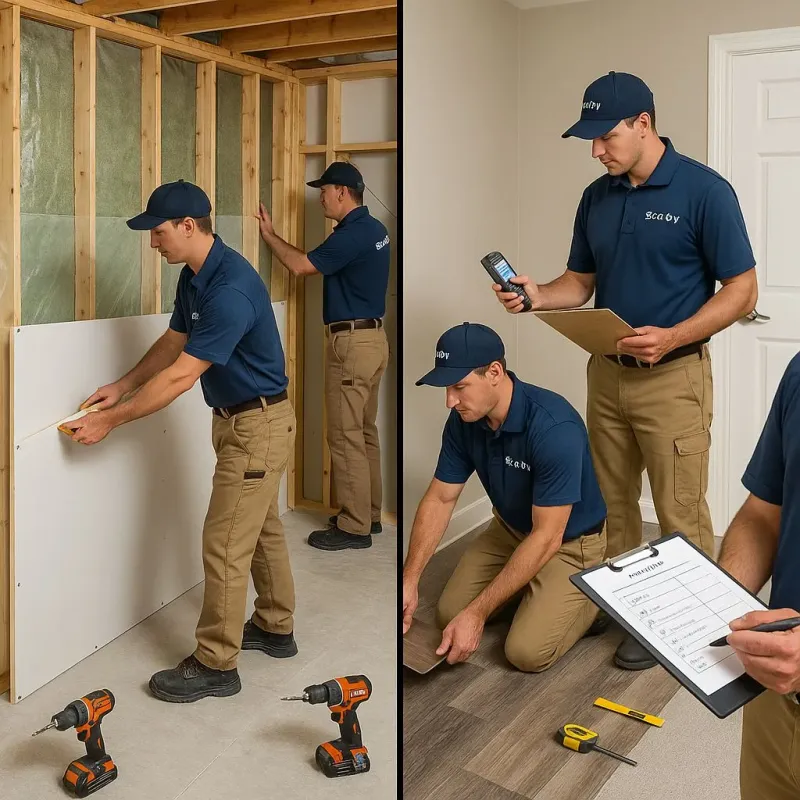 Repairs and Reconstruction process in Louisville, TN