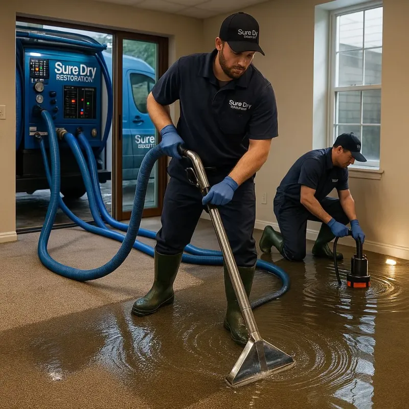 Water Extraction and Removal process in Louisville, TN